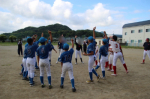 6年生グループ教育戦練習&ストレッチ・体幹トレーニング