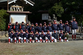 必勝祈願・練習始め(^_^)/~